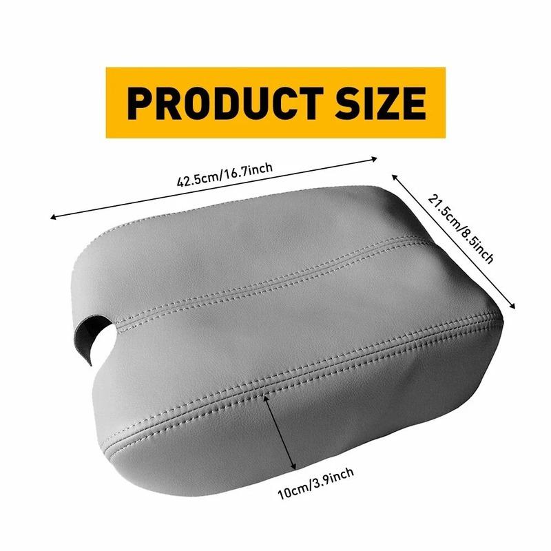 Center Console Lid Leather Armrest For Honda Accord Replacement Cover 2008 2009 2010-2012 Center Console Cover Car Armrest