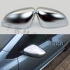Compatible with Volkswagen POLO 6R 6C Electroplated Matte Silver Rearview Mirror Housing