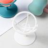 Wall Hanging Sponge Egg Holder Bracket Rotatable Makeup Powder Puff Support Shelf Storage Rack