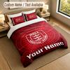 Bedding Set 1 Duvet Cover 2 Pillowcases Hull KR Print Soft Bed Linen Bedroom Decor