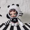 POP MART SKULLPANDA Серия Off Mode Плюшевая кукла Подвеска Слепой бокс Милый брелок Украшение для сумки