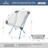 Hodtown Lightweight Portable Camping Moon Chair