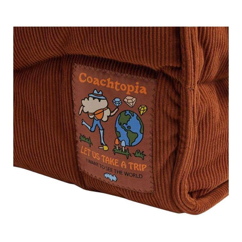 Coachtopia Loop Tote Handbag Brown CCP85-YHT