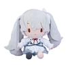 Authentic Bilibili Spot Hatsune Miku Miku Doll Fufu Plush Doll White Spotless Cherry Blossom Sky Cute Plush Toy Collection Gifts