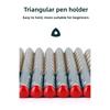 Correct Grip Hole-Pen Set - 12 Writing Pencils with Fine Strokes for Primary School Students - Boxed Set