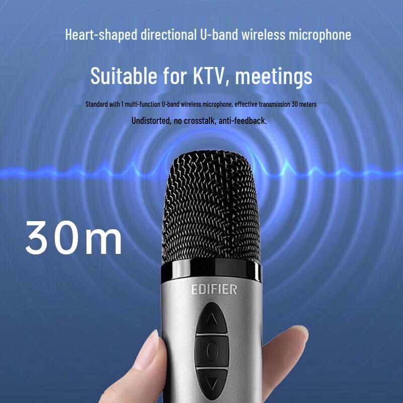 Edifier PP205 Беспроводной портативный Bluetooth-динамик KTV Штепсель CN (адаптер в комплекте)