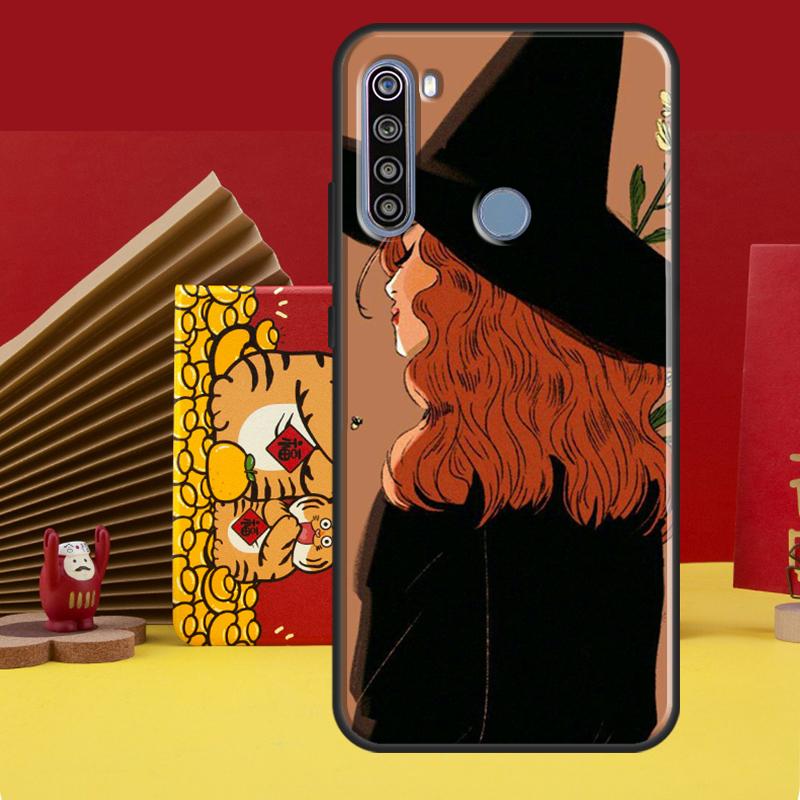 Halloween Wicked Witch Case For Redmi Note 12 10 8 9 11 Pro Cover For Redmi Note 12S 11S 10S 9S 8T 9C 10C 12C Coque