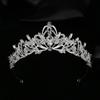 Bridal Accessories Wedding Dress Style Headwear Birthday Party Crown Headband Black High-end Performance Hair Accessories Crown