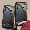 Креативный металлический узор Чехол для телефона Motorola G85 Edge 50 G24 G35 G14 G04 40 G72 G34 G G54 G13 G32 5G Черный
