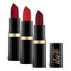 Комбо увлажняющих помад Iba Pure Lips (A65 Рубиновый Тач, A62 Чистый Красный и A72 Бордовый Бёрст), 4 г | Кремовый финиш | Обогащен витамином E, кокосовым м
