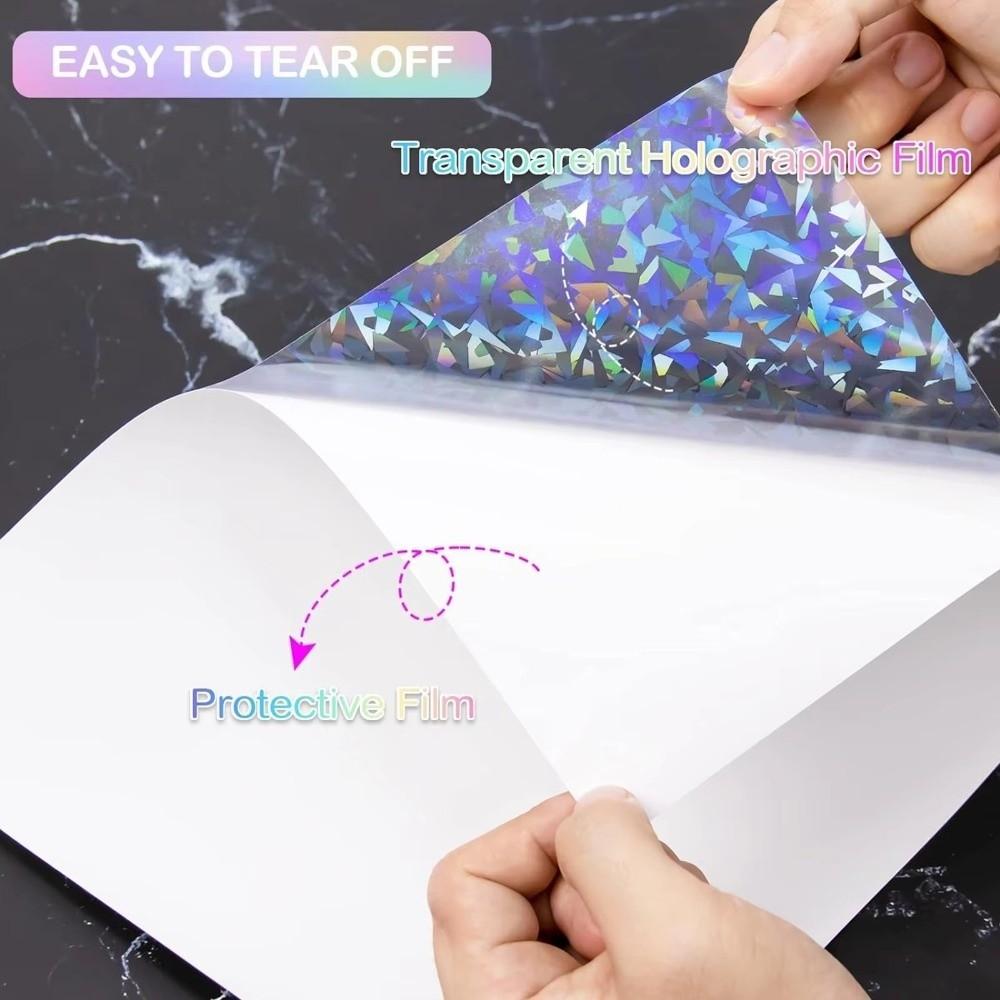 5 шт. листов для ламинирования формата А4, водонепроницаемая пленка для холодной ламинации, новая защитная пленка, для изготовления наклеек