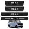 ROOX Модель 2025 Защитные накладки на пороги для серии ROOX 2025 Царапины Дверные пороги Царапины Грязь Передний комплект с японскими инструкциями по установке Только для HUDIY