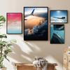 Modern Airplane Fighter Sky Aircraft Canvas Painting Decor Posters Prints Wall Art Pictures for Living Room Home Decor Cuadros
