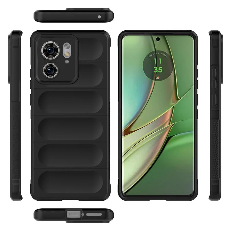 Для Motorola MOTO Edge 40 Edge 2023 5G задняя крышка чехол мягкий жидкий силикон противоударный защитный чехол Funda Coupe