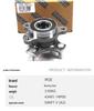 Car Bearing Unit Hub Assembly 43401-74P00 for 2017 SWIFT V (AZ)