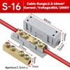 High Power Quick Terminal Block Conductor Brass Fast Connector Terminal Blocks  Electrical