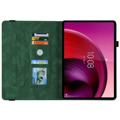 Чехол для Lenovo Tab M11/Xiaoxin Pad 11 2024, кожаная обложка для планшета со слотами для карт