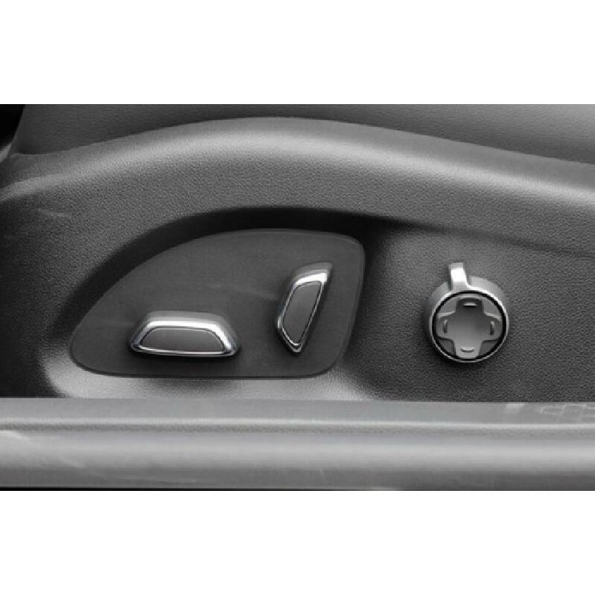 Панель кнопок ручки регулировки сиденья 2 шт. для Cadillac CT4-V CT4 Silver Steel 20-