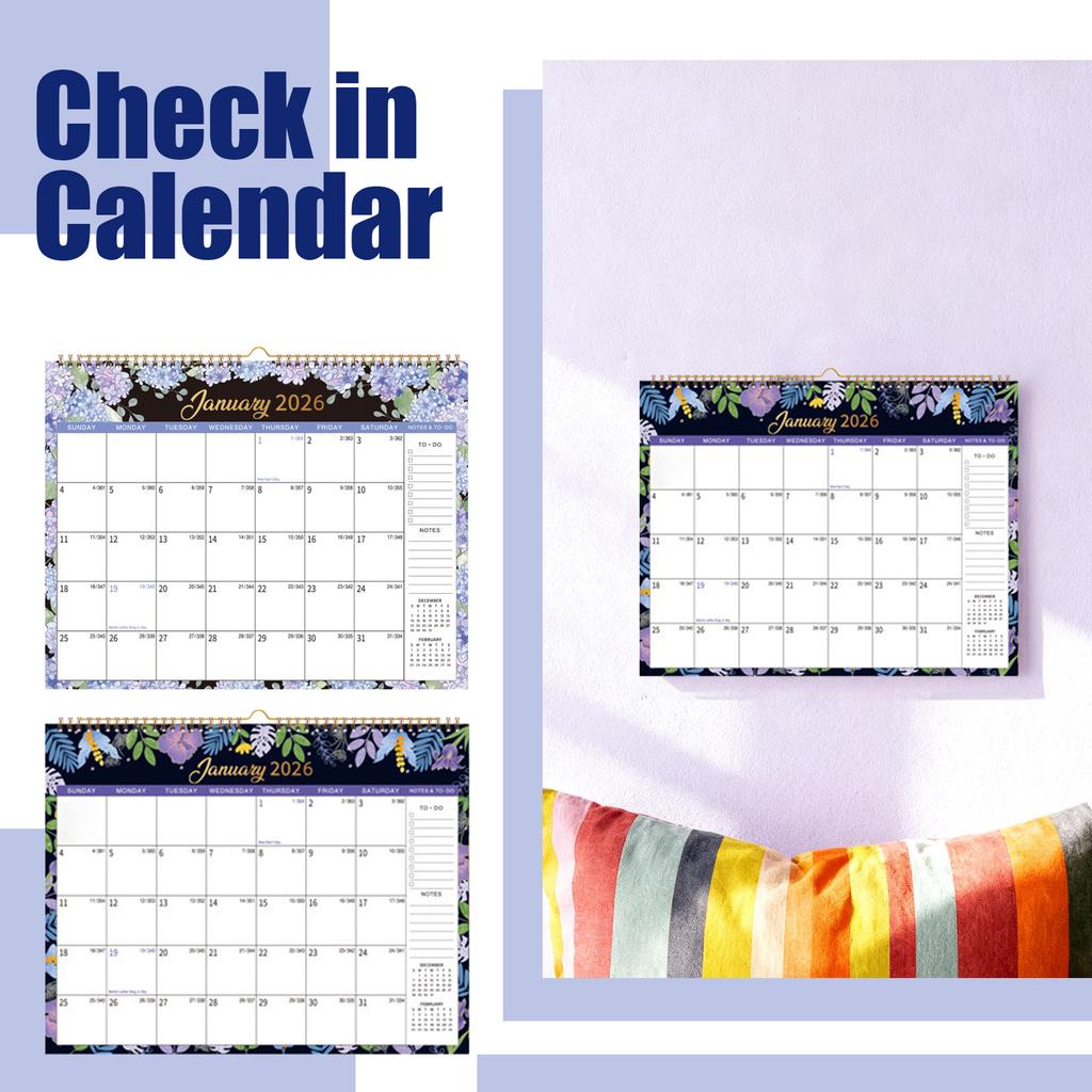 Красивый календарь для гостиной, настенный, календарь важных праздников и годовщин