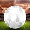 1PC Lech Poznań logo size 5 soccer ball PrahaIndoor Soccer Ball Colorful All Ages Machine Stitched PVC Competition Ready Durable High-Bounce