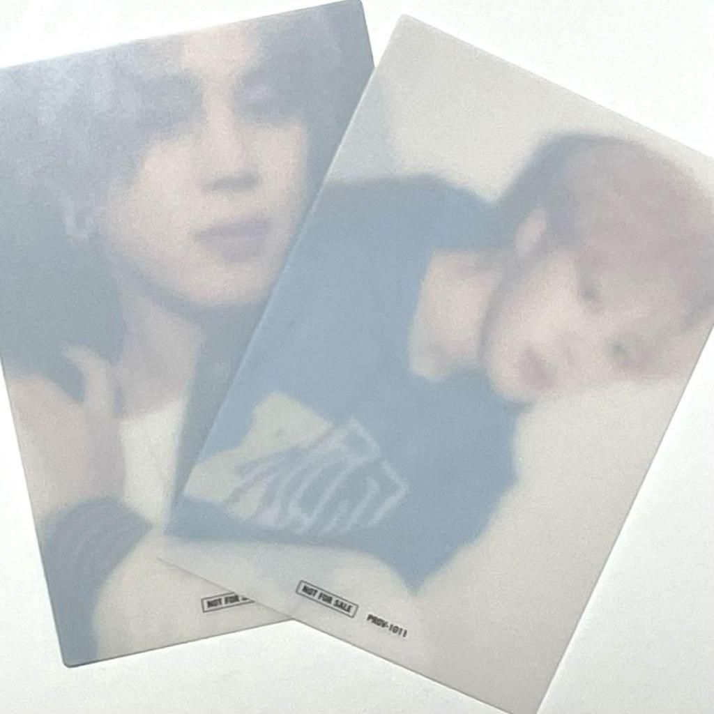 [Б/У] BTS THE BEST JIMIN Jimin FC Limited Edition фотокарточка коллекционная карточка