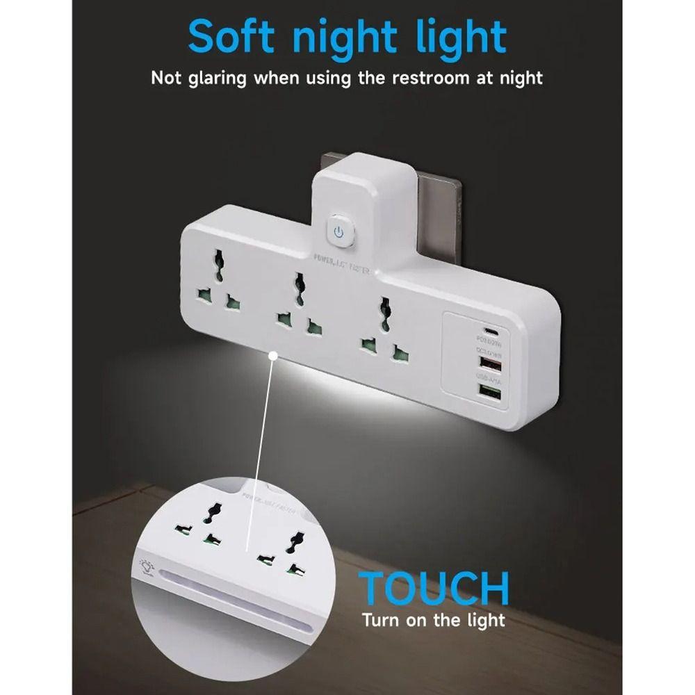 EU UK US Plug AC Outlet Power Strip Universal Plug-In Electrical Socket  Home Office