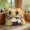 Thoma Cute Genshin Impact Cushion Cover Square Short Plush Pillow Case Living Room Sofa Home Decor Funda X