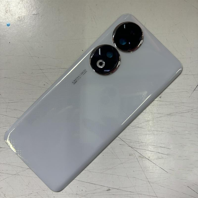 Для Huawei Honor 90 Honor90 Задняя крышка аккумулятора Задняя стеклянная панель Корпус Чехол Клей Линза камеры Замена