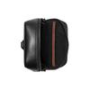 COACH Gotham 13 classic old pattern zipper closure outer pockets exquisite calfskin and coated canvas shoulder crossbody chest bag men's black