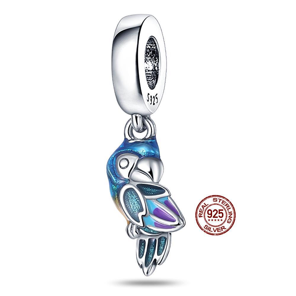 Charms Fit Diy Original Bracelet Real S925 Sterling Silver Beads Luminou Pendants Firefly Ocean Series Dangle Fine Jewelry