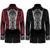 Men's Steampunk Victorian Jacket Gothic Tailcoat Costume Vintage Tuxedo Coats Halloween Costume