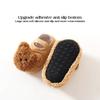 Winter Warm Toddler Shoes Cute Cartoon Bear Baby Boat Sock New Baby Slippers