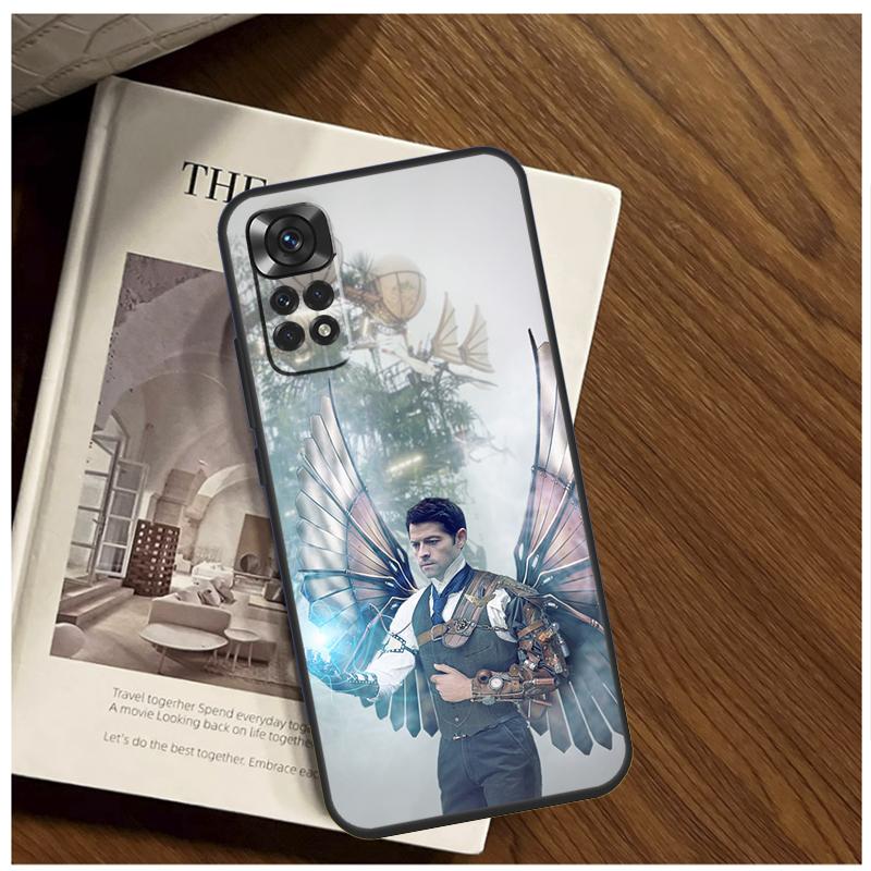 Чехол Supernatural Кастиэль для Xiaomi Redmi Note 13 11 10 9 8 12 Pro Plus 12S 11S 10S 9S 10A 9C 10C 12C 13C Funda