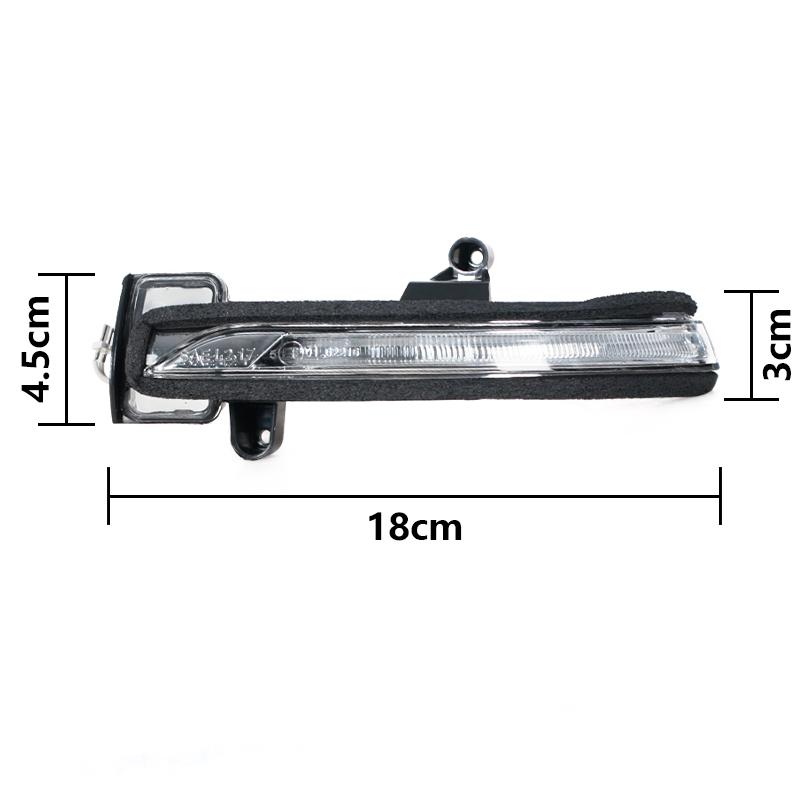 Car Rearview Mirror Turn Light Signal Lamp For KIA RIO 2017 2018 Auto Turn Signal Accessories