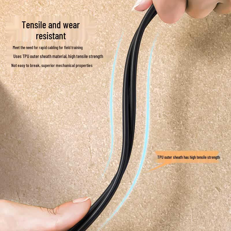 Zhongke Optoelectronics Outdoor Single-Mode Field Fiber Optic Patch Cord