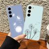 Чехол для телефона 'Цветы одуванчика' Силиконовый чехол для Samsung S30, S23, S21, S22, S20 Ultra, S20 FE lite, S10, S9, S8 Plus Прозрачный