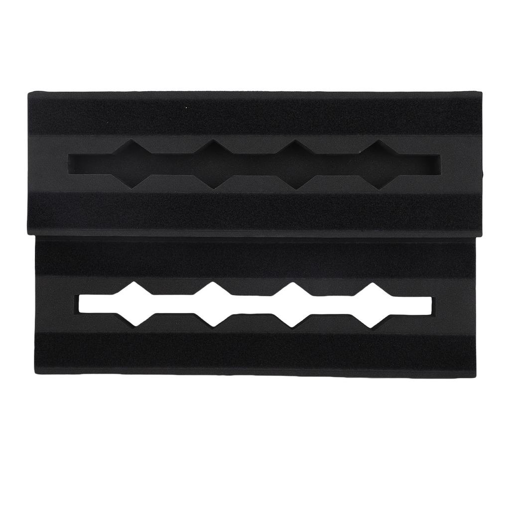 Guitar Pedal Board EVA Anti Slip Portable Modular Guitar Effects Pedalboard Support for 6 to 10 Effect Pedals