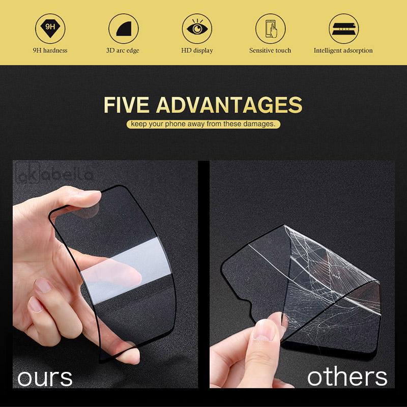 Закалённое стекло для Xiaomi Redmi Note 7, Huawei Honor 8X, Samsung A50 A30 iPhone 11 Pro Max Защитная пленка для экрана 9H Стеклянная пленка