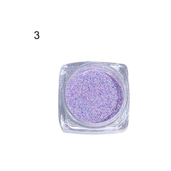 Твердый порошок для ногтей с эффектом Авроры, высокая насыщенность, мини-безопасный блестящий пигмент для дизайна ногтей, красочный порошок Авроры для маникюра
