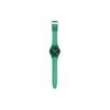 Swatch Серия ежемесячных новинок Кварцевый механизм Солнечный циферблат Трава Водонепроницаемые Унисекс Часы Зеленые SO29G100