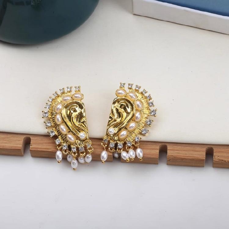 Художественная модель уха, украшение для уха/глаза, уникальные серьги-гвоздики с индивидуальным дизайном для вечеринок и свиданий.