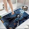 Nightmare Before Christmas Carpet Rug Soft Washable Anti Slip Home Living Room Sofa Mats Personalized Christmas Rug