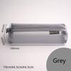 Simple Storage Pencil Bag Large Capacity Three-Dimensional Nylon Transparent Solid Color Mesh Pencil Stationery Bag