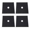 4Pcs Gas Stove Mat PTFE Heat Resist Non Stick Gas Stove Protector Cover 270 X 270 X 0.12mm