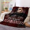 The Rock Dwayne Johnson Actor Soft Flannel Blanket,Throw Blanket Comfortable Blanket for Picnic Beds Sofa Home Bedroom Gift