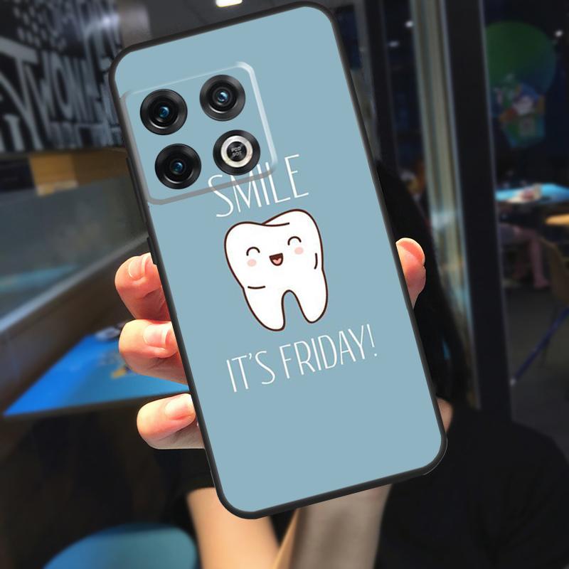 Чехол для телефона OnePlus 12 12R 13 R 11 9 10 Pro 8T 9RT 10T OnePlus Nord N20 N30 CE 4 2 3 Lite с рисунком 'Стоматолог Зуб'