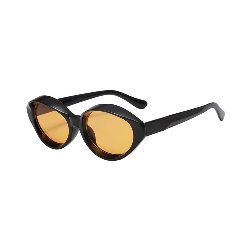 Retro Cat Eye Eyewear With Uv400 Protection For Outdoor Fashion And Sun Protection