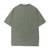 Men's Summer Retro Washed Round Neck Distressed Top Loose Short-sleeved T-shirt