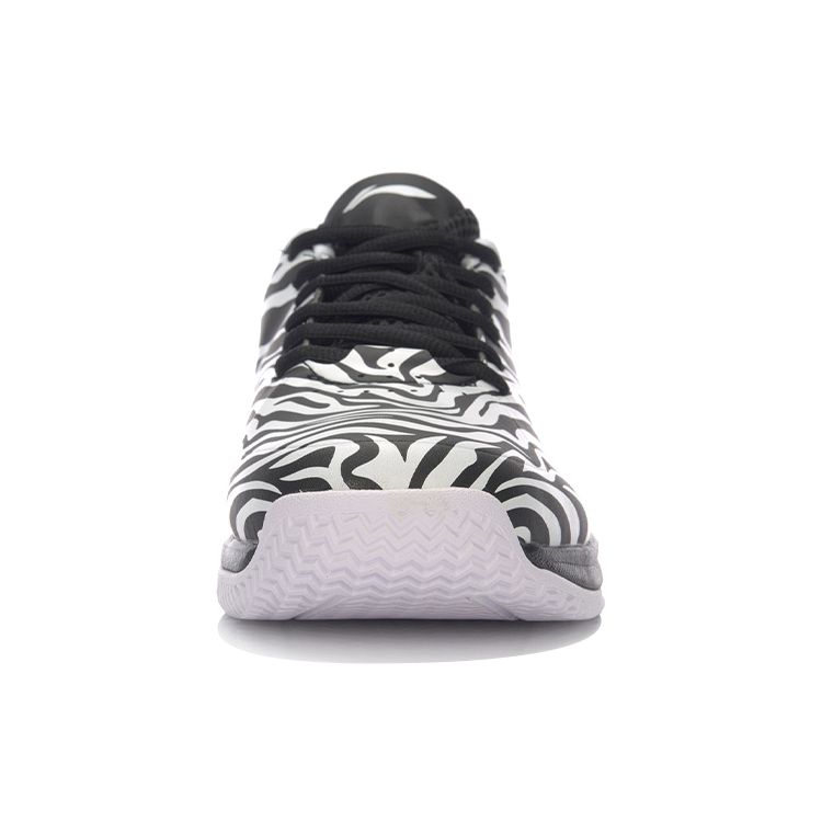 Li Ning Tiger Claw 2 Outdoor Low Top Basketball Shoes Unisex Sneakers White Black ABPL037-2