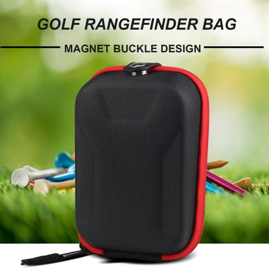 Golf Rangefinder Storage Bag Large Capacity Zipper Closure Shockproof Impact Resistant Golf Rangefinder